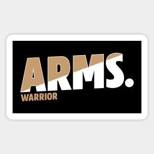 Arms Warrior Magnet